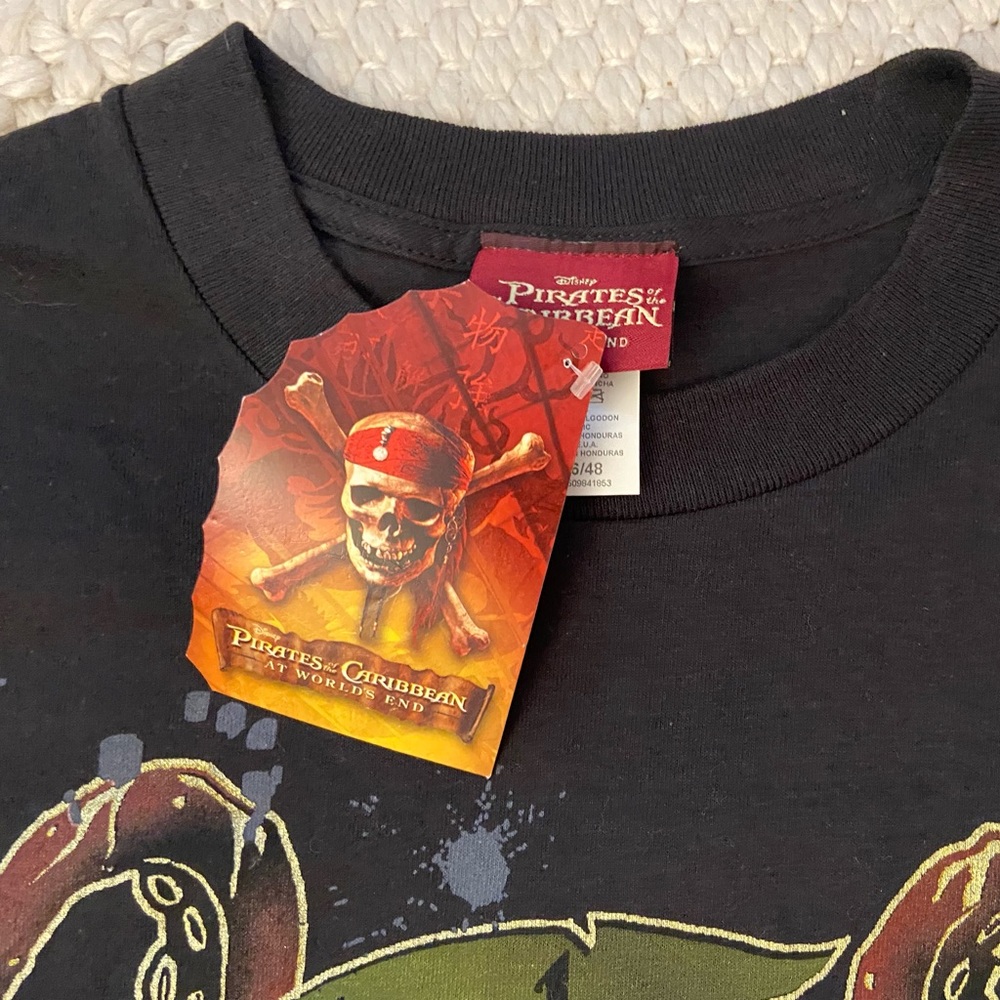Vintage Pirates of the Caribbean Promo Shirt Size XL New with Tags - Picture 4 of 5